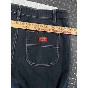 VTG Dickies Women's Jeans Size 7 / 28 Slate Gray 100% Cotton Work / Casual Y2K